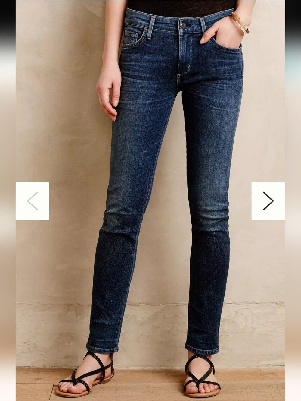 Citizens of Humanity Arielle Mid Rise Skinny Jeans. Size 27.